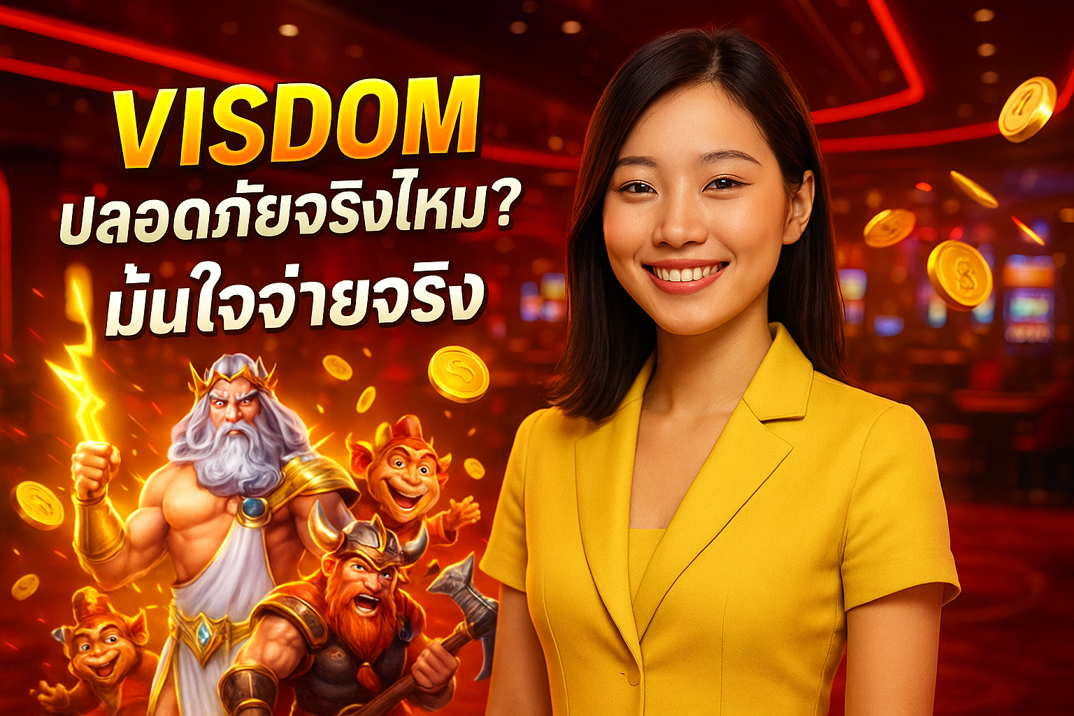 VISDOM ปลอดภัยจริงไหม? มั่นใจจ่ายจริง