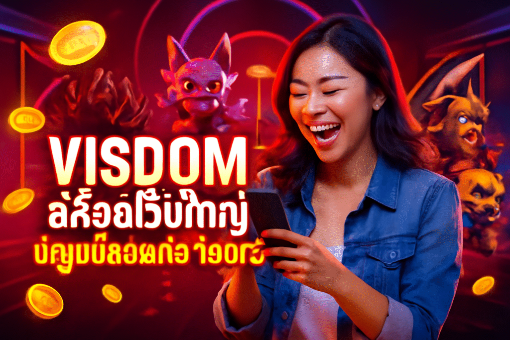 VISDOM สล็อตเว็บใหญ่ บัญชีปลอดภัย 100%