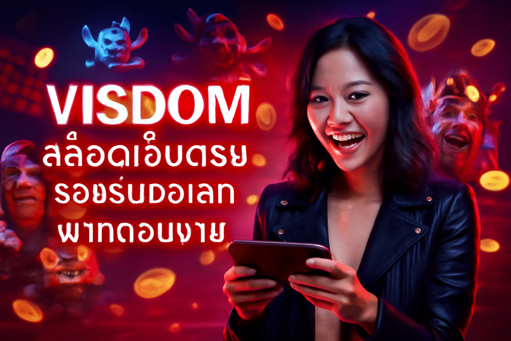 VISDOM สล็อตเว็บตรง รองรับวอเลท ฝากถอนง่าย