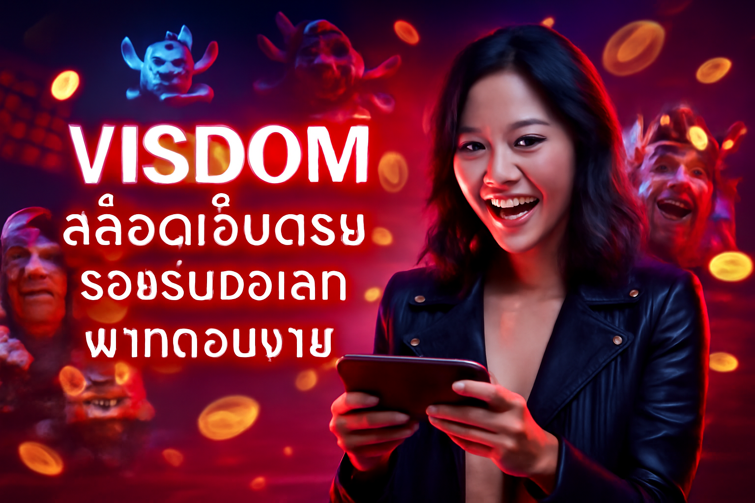 VISDOM สล็อตเว็บตรง รองรับวอเลท ฝากถอนง่าย