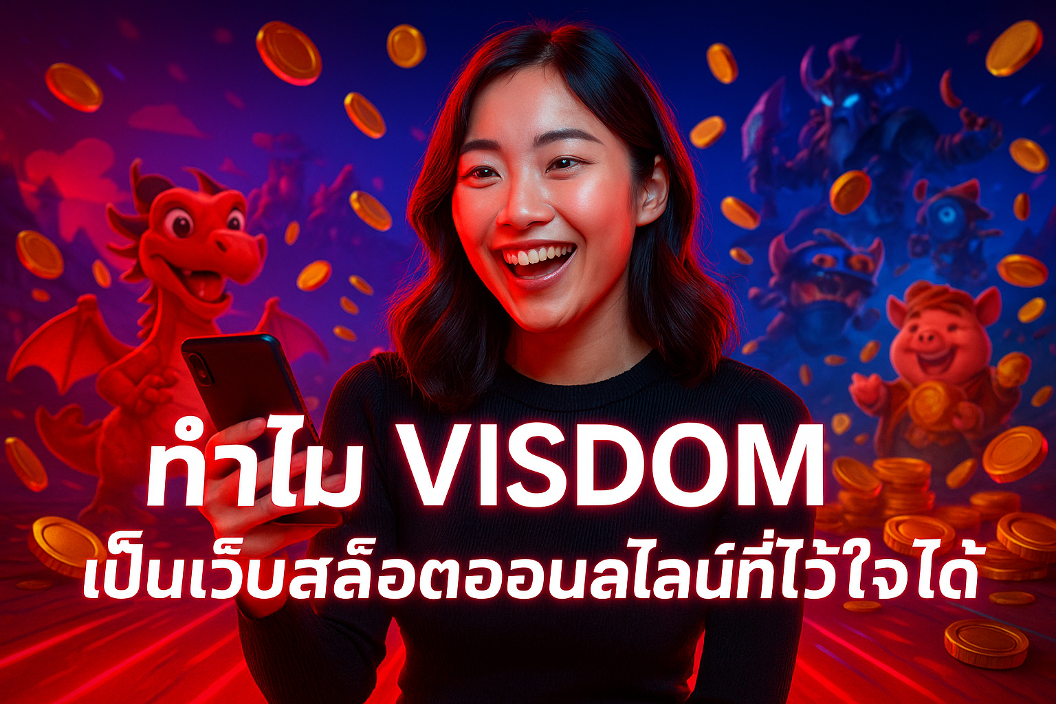 ทำไม VISDOM เป็นเว็บสล็อตออนไลน์ที่ไว้ใจได้