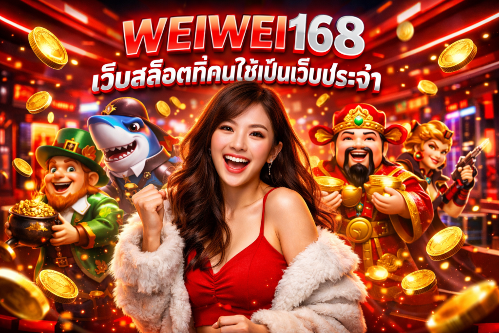 WEIWEI168 เว็บสล็อตที่คนใช้เป็นเว็บประจำ