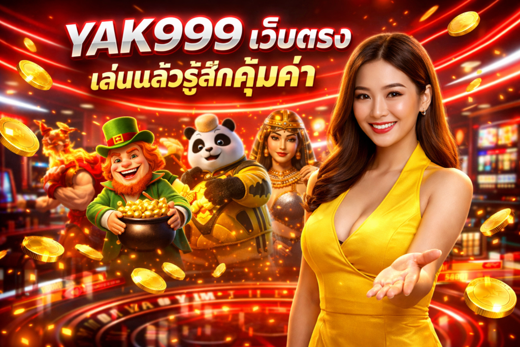 YAK999 เว็บตรง เล่นแล้วรู้สึกคุ้มค่า